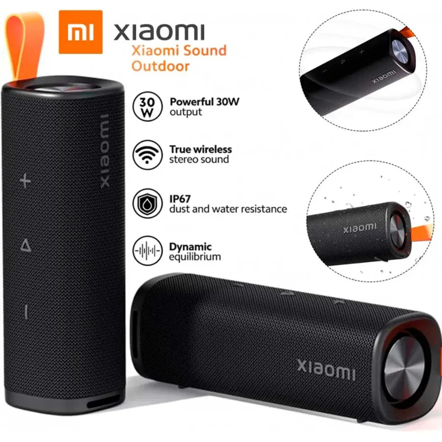 Xiaomi Sound Outdoor Speaker - 30W Power with Deep Bass and IP67 Water and Dust Resistance