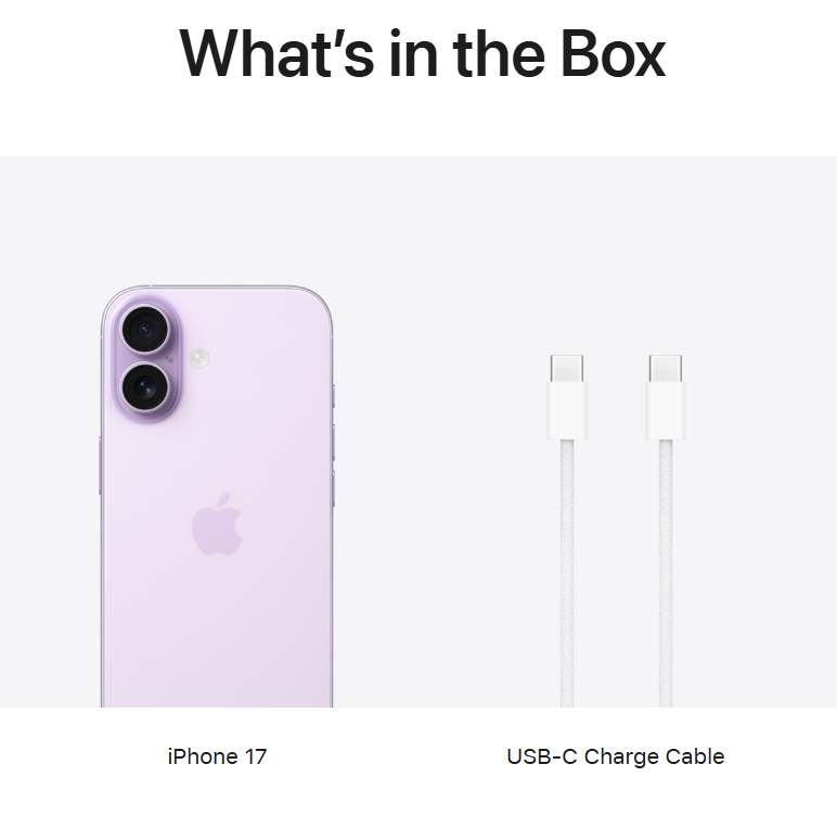 Apple iPhone 17 (EU Specification) Brand New Non-Active