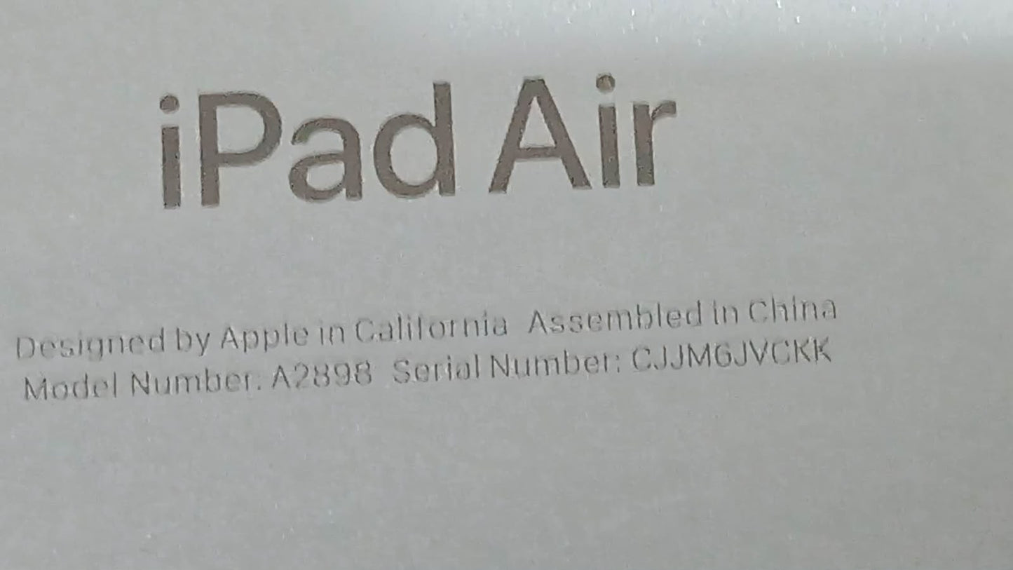 Apple iPad Air 13 M2 WiFi Only 2024 (Gebraucht, Zustand A) 512GB