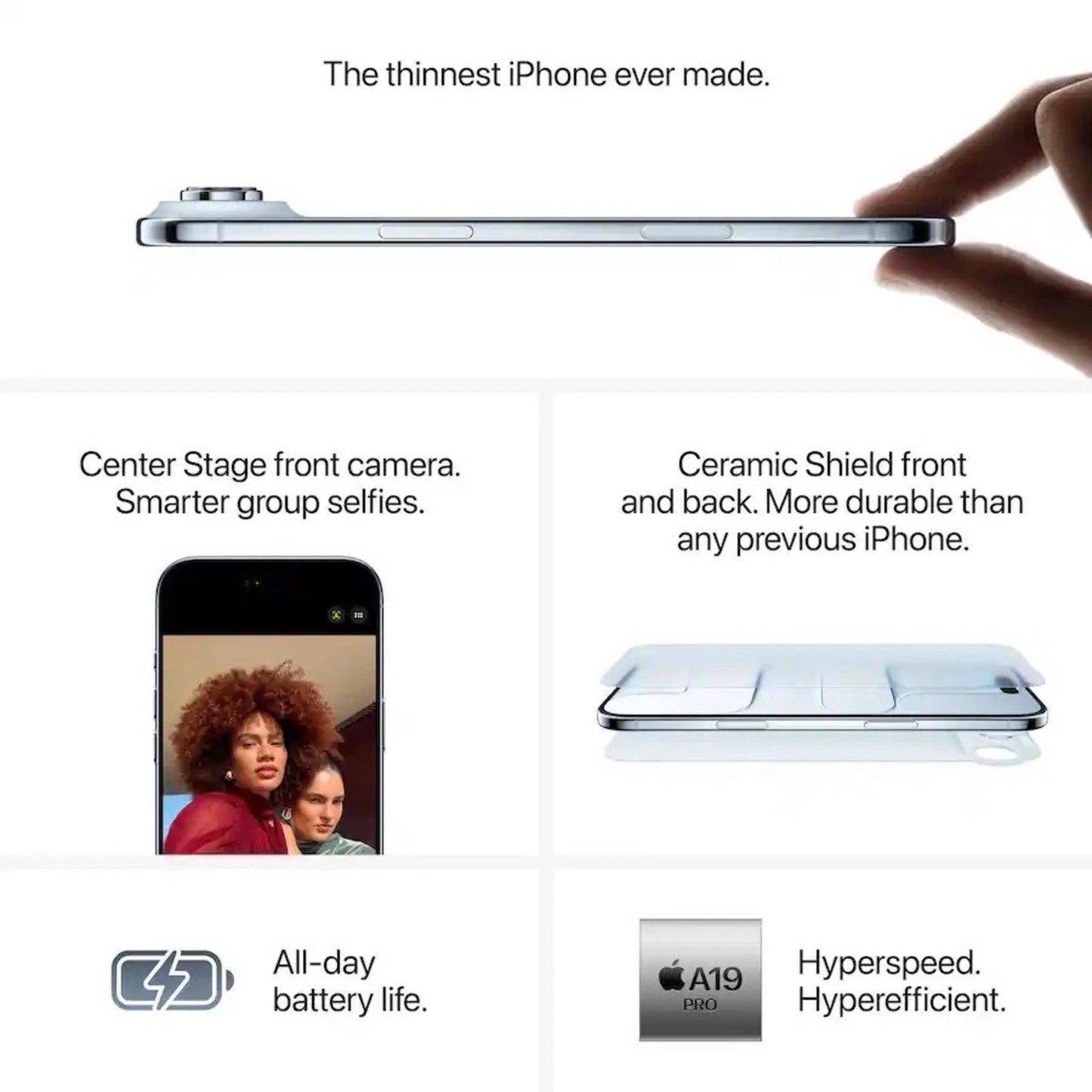 Apple iPhone Air (EU Specificatie) Nieuw Ongeactiveerd