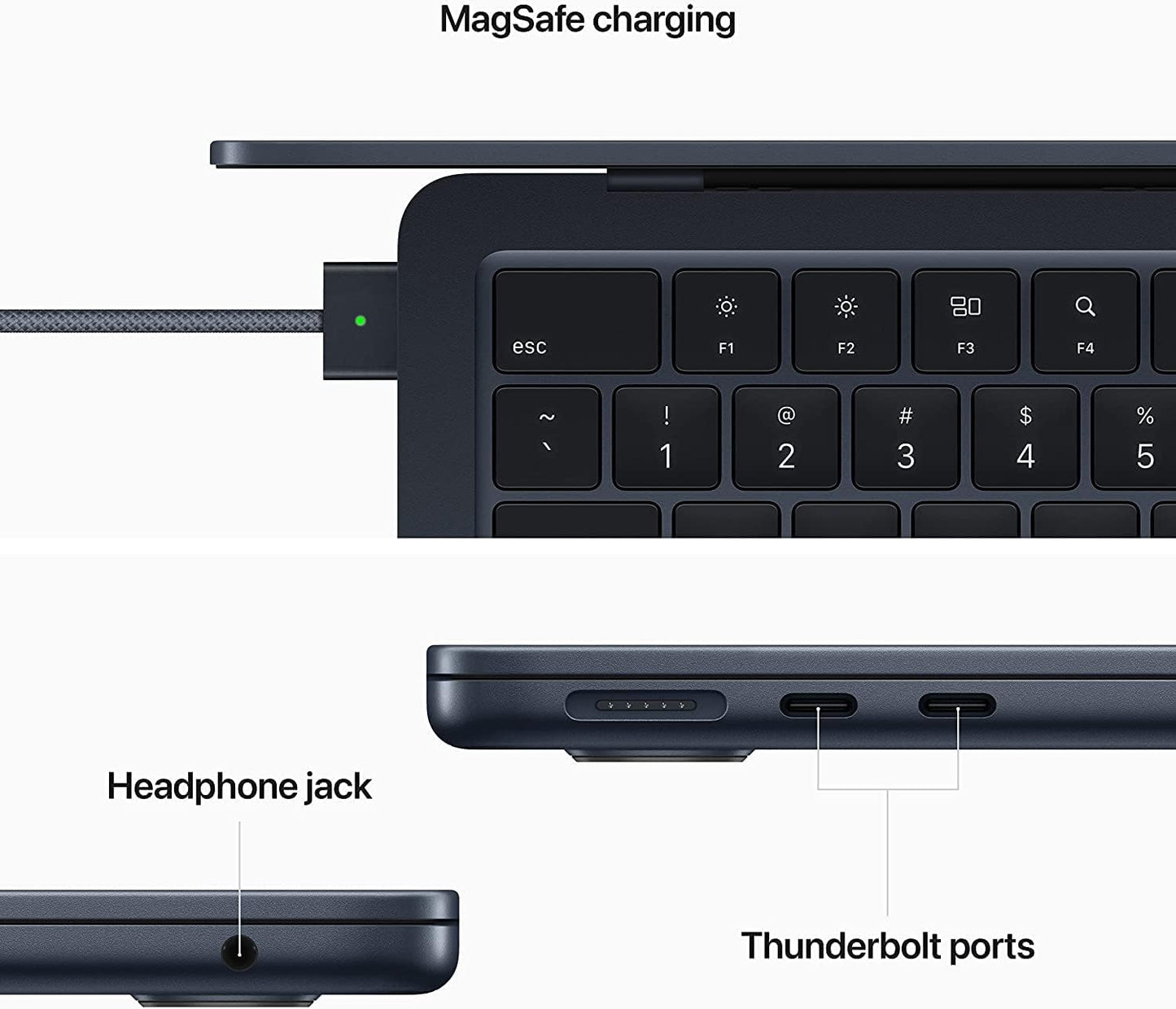 Apple MacBook Air 13.6" (2022, M2 Chip) | 8GB RAM | 256GB SSD – Pre-Owned Used Grade A (Model A2681)