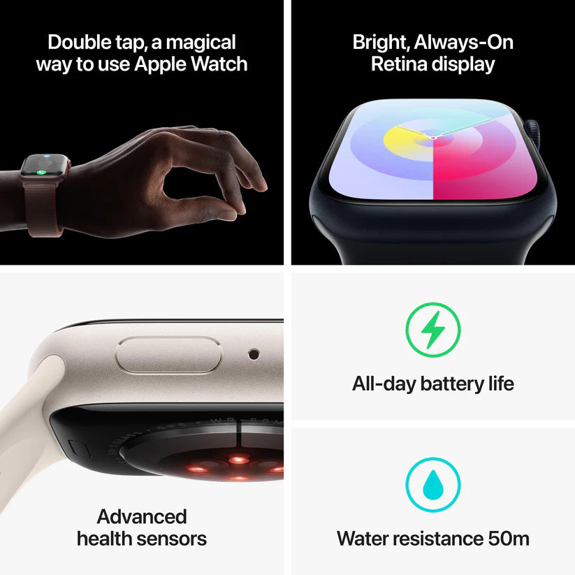 Apple Watch S9 Aluminum 45mm GPS Certified Pre-Owned Non-Active